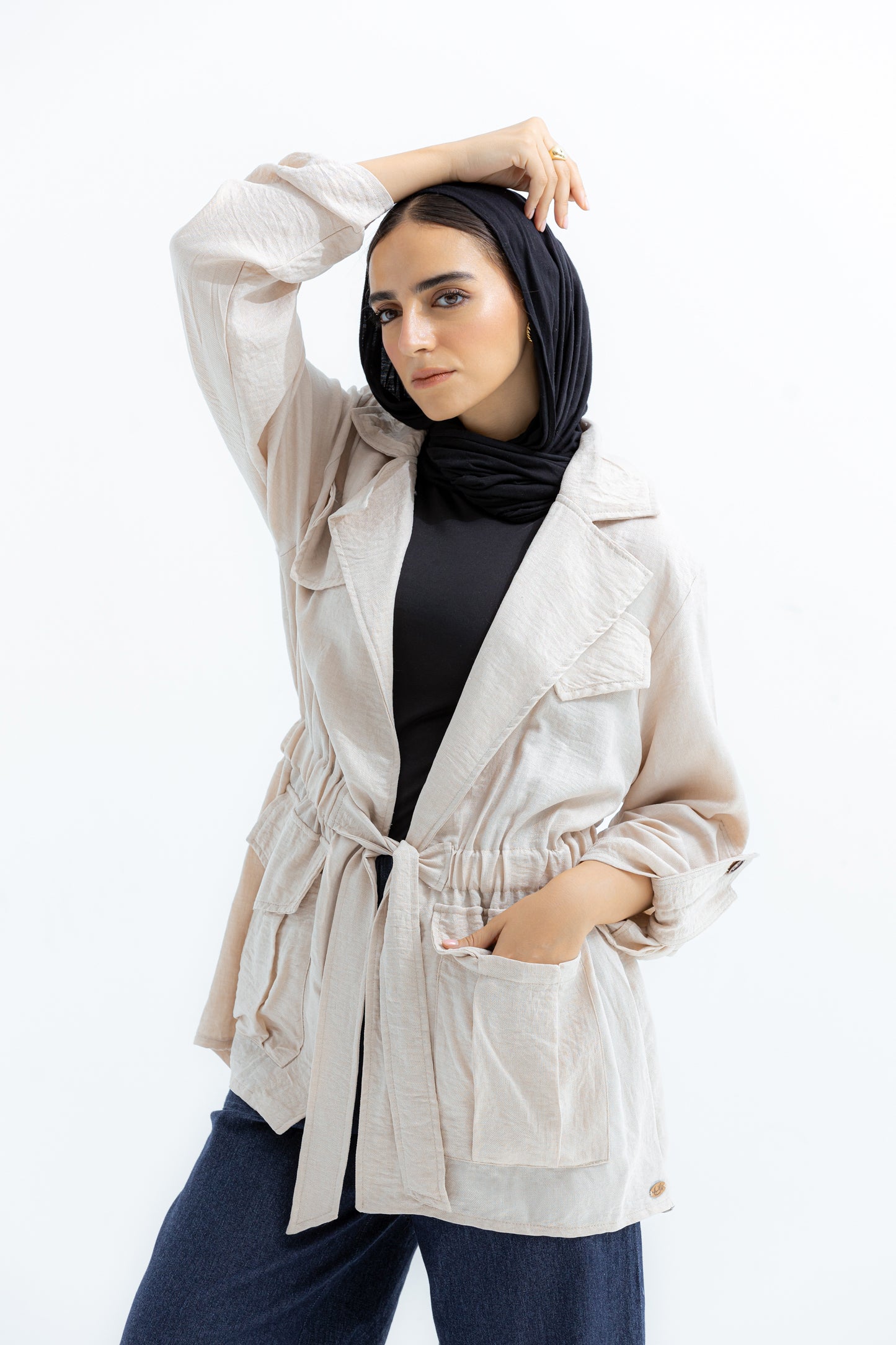 Sand pocket jacket