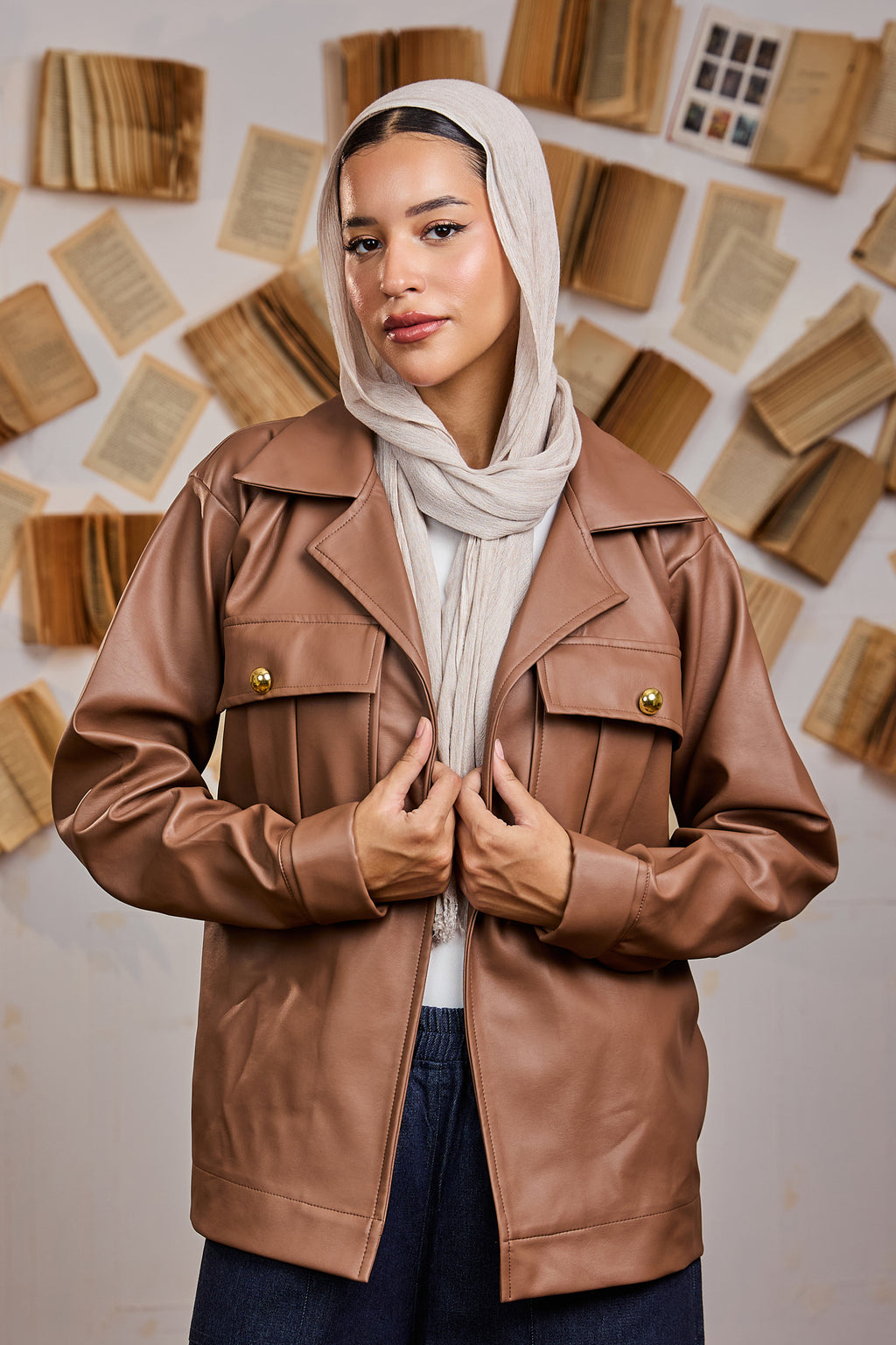 The Mode Jacket - Brown