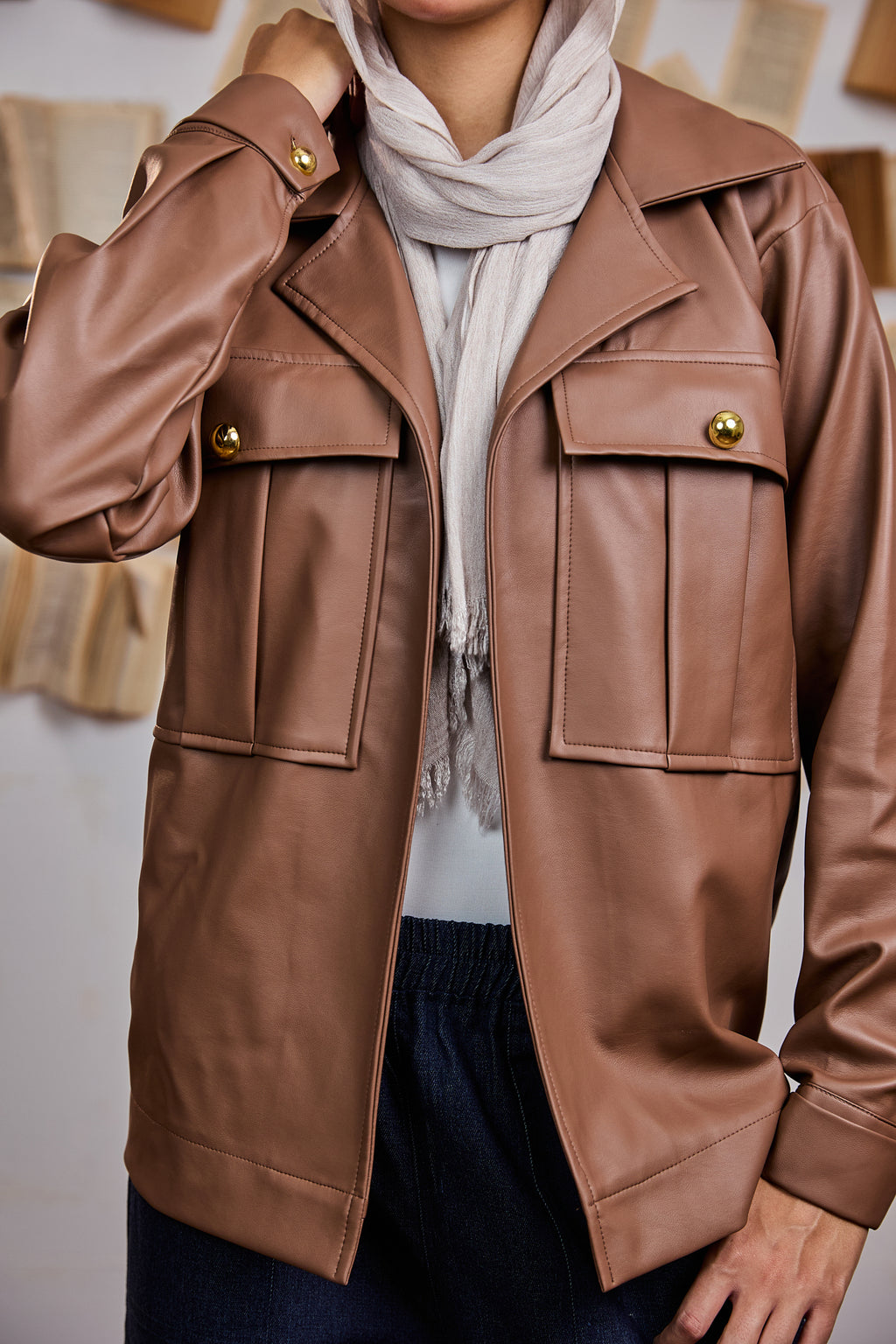 The Mode Jacket - Brown