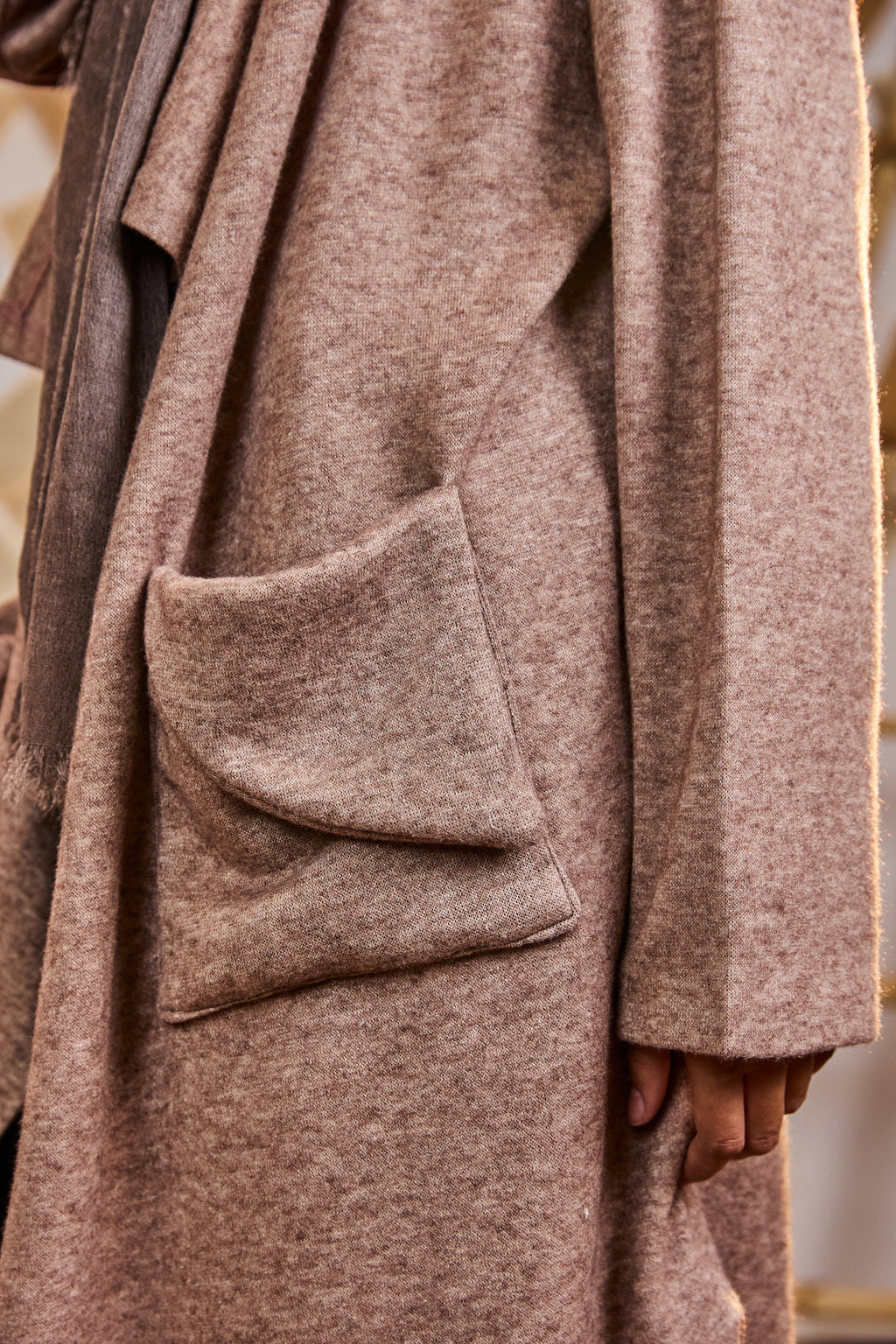 The Flow Coat - Cashmere