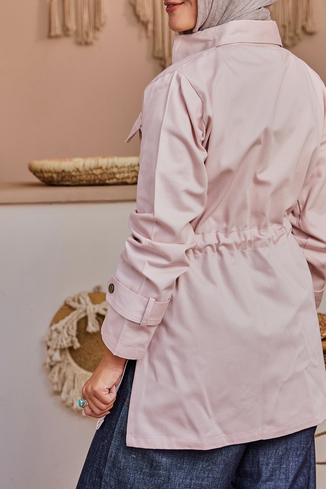 The Softline Jacket - Blush Pink