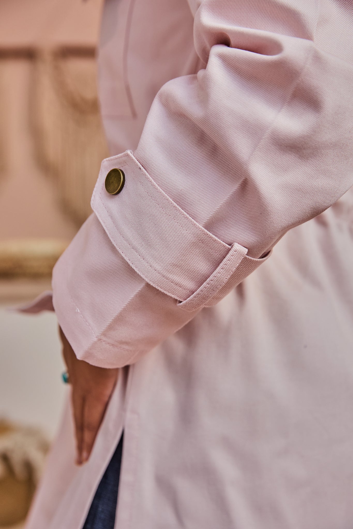 The Softline Jacket - Blush Pink