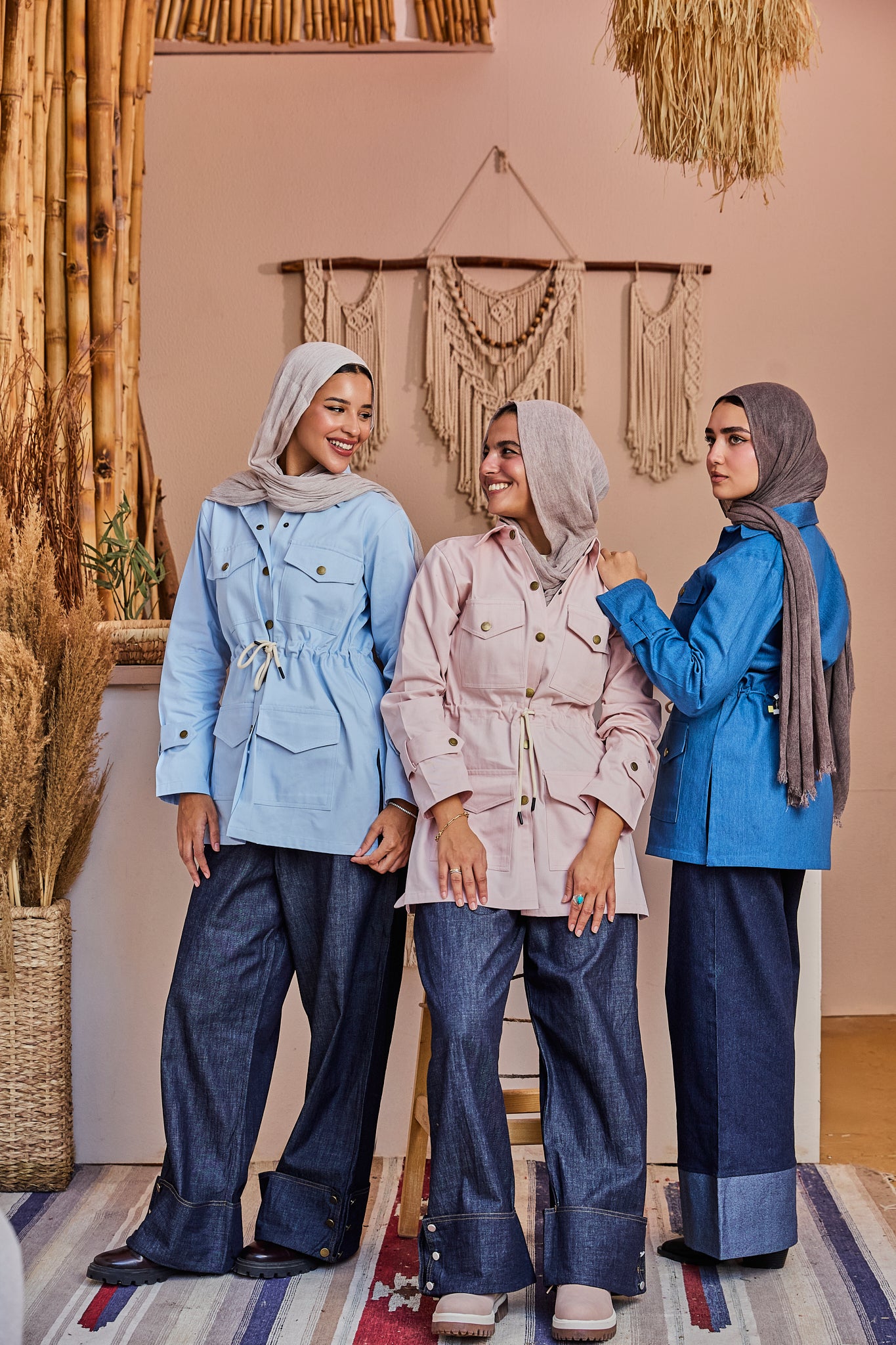 The Softline Jacket - Blue Jeans