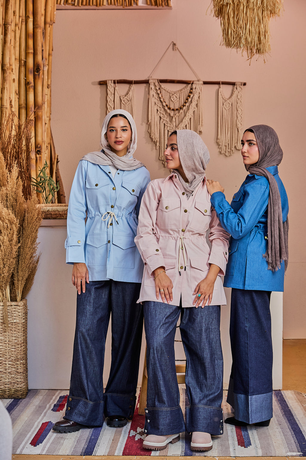 The Softline Jacket - Baby Blue