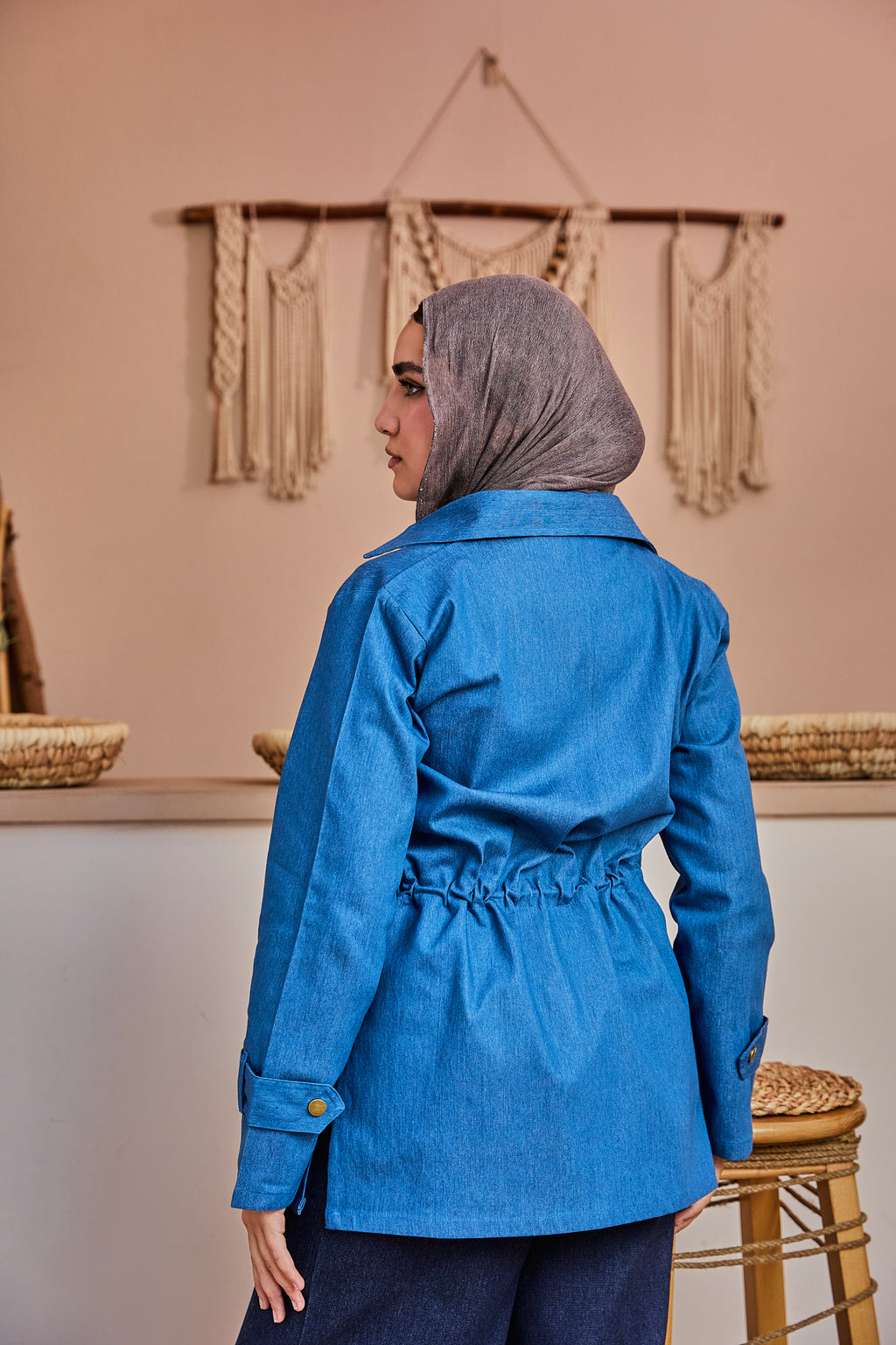 The Softline Jacket - Blue Jeans