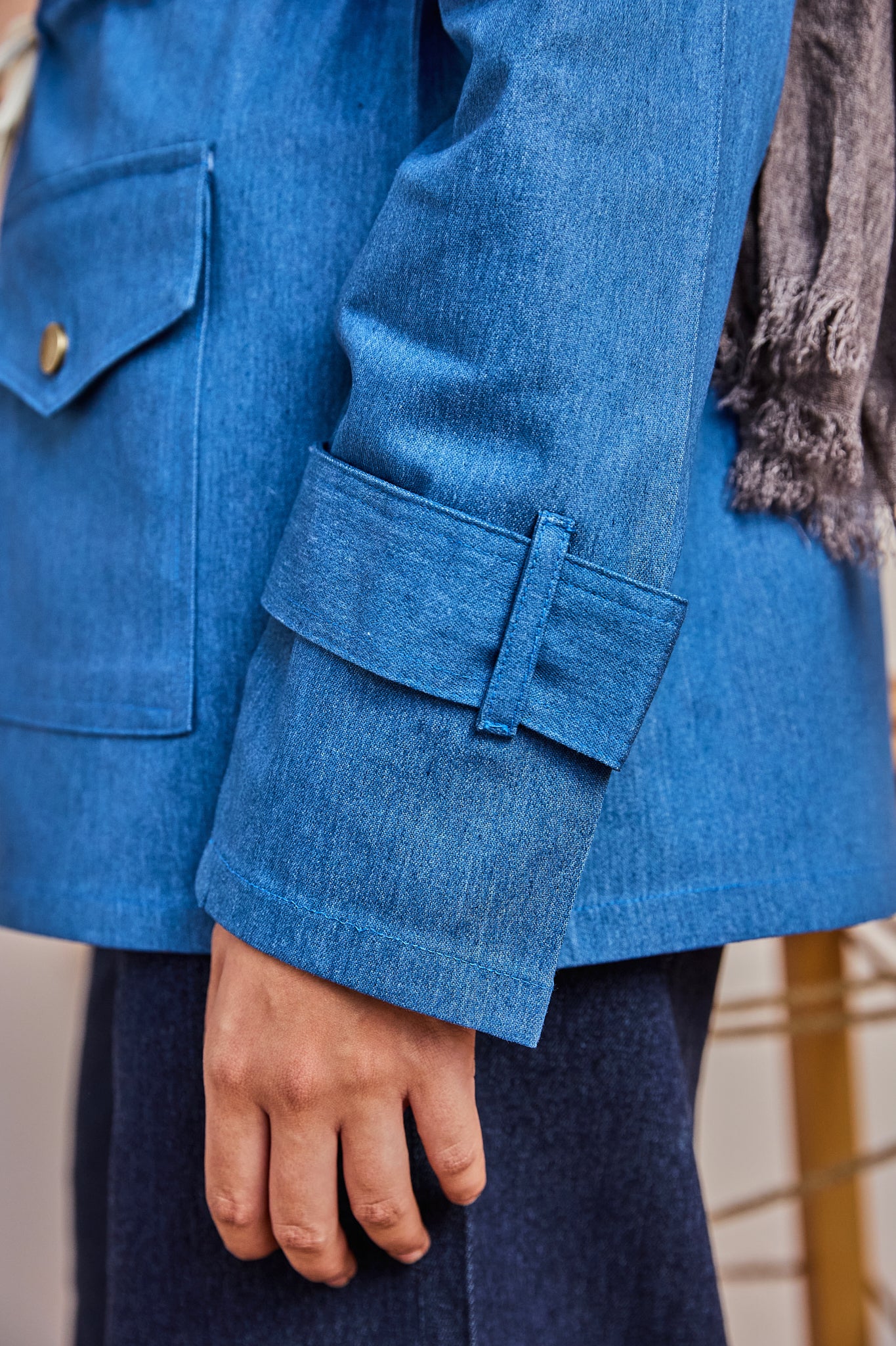 The Softline Jacket - Blue Jeans