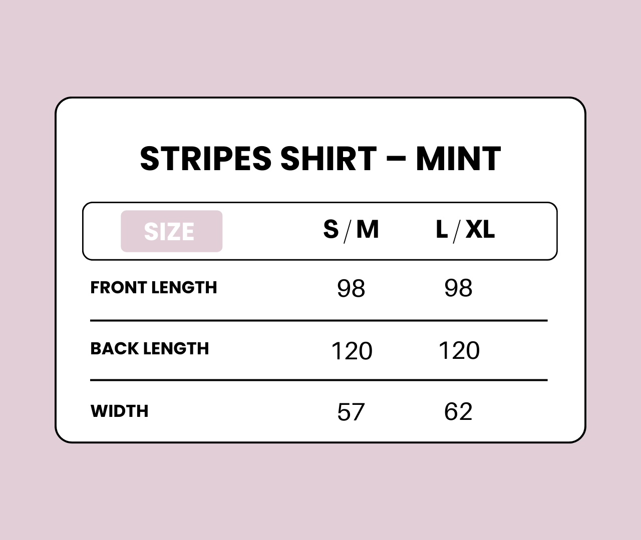 Stripes Shirt - Mint