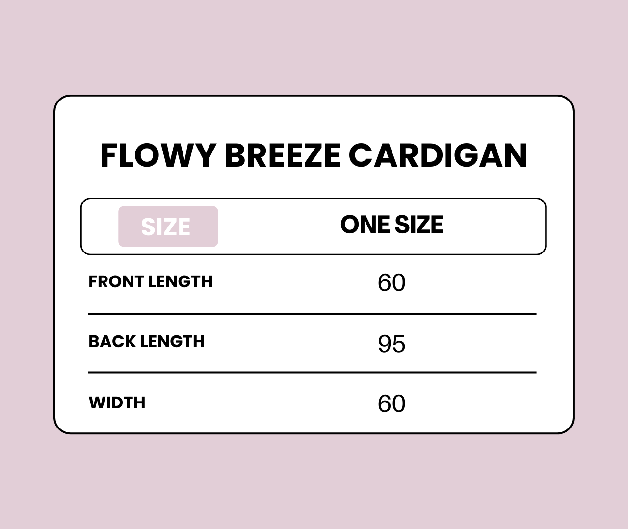 Flowy Breeze Cardigan - Shades Vanilla