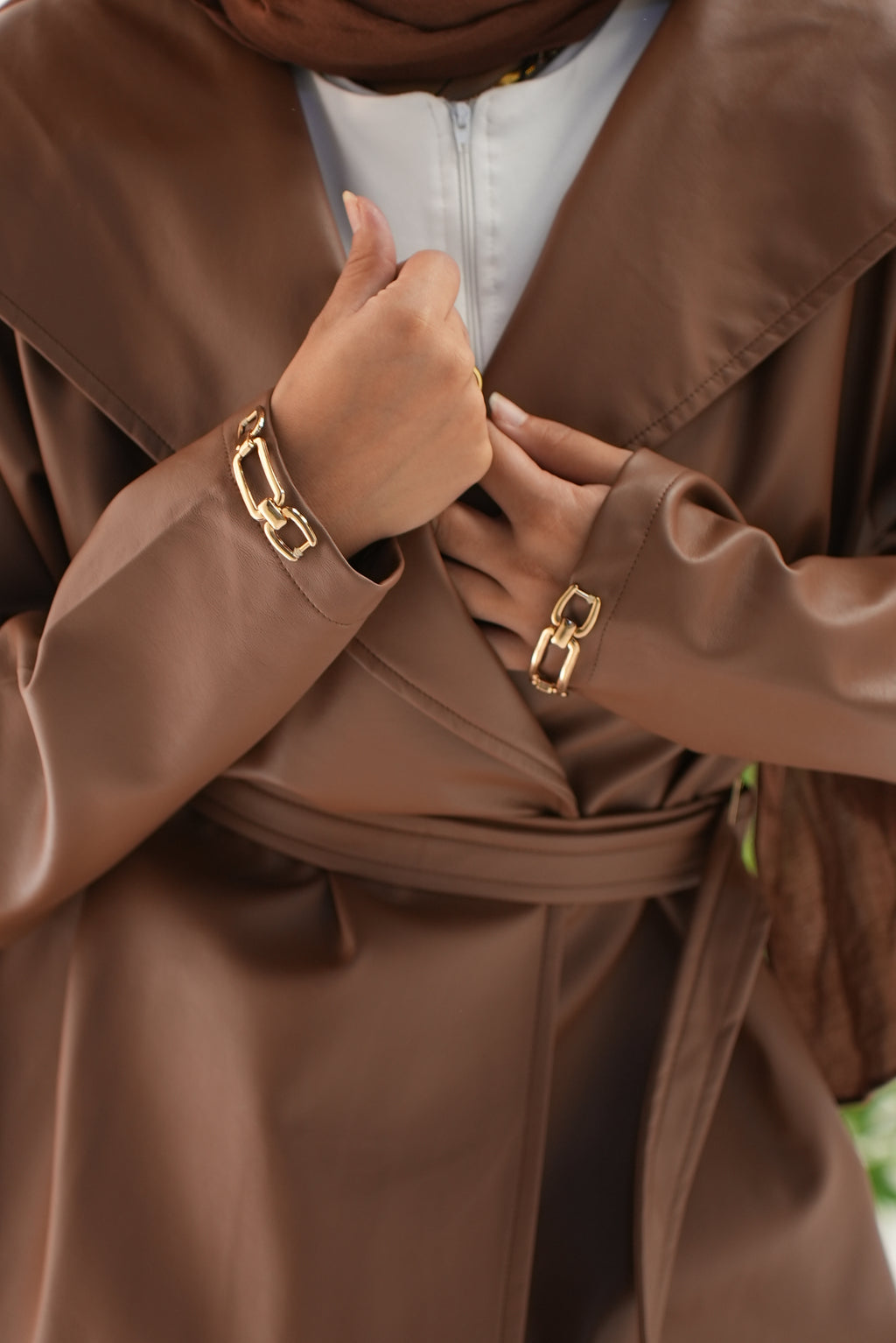 The Statement Coat - Brown