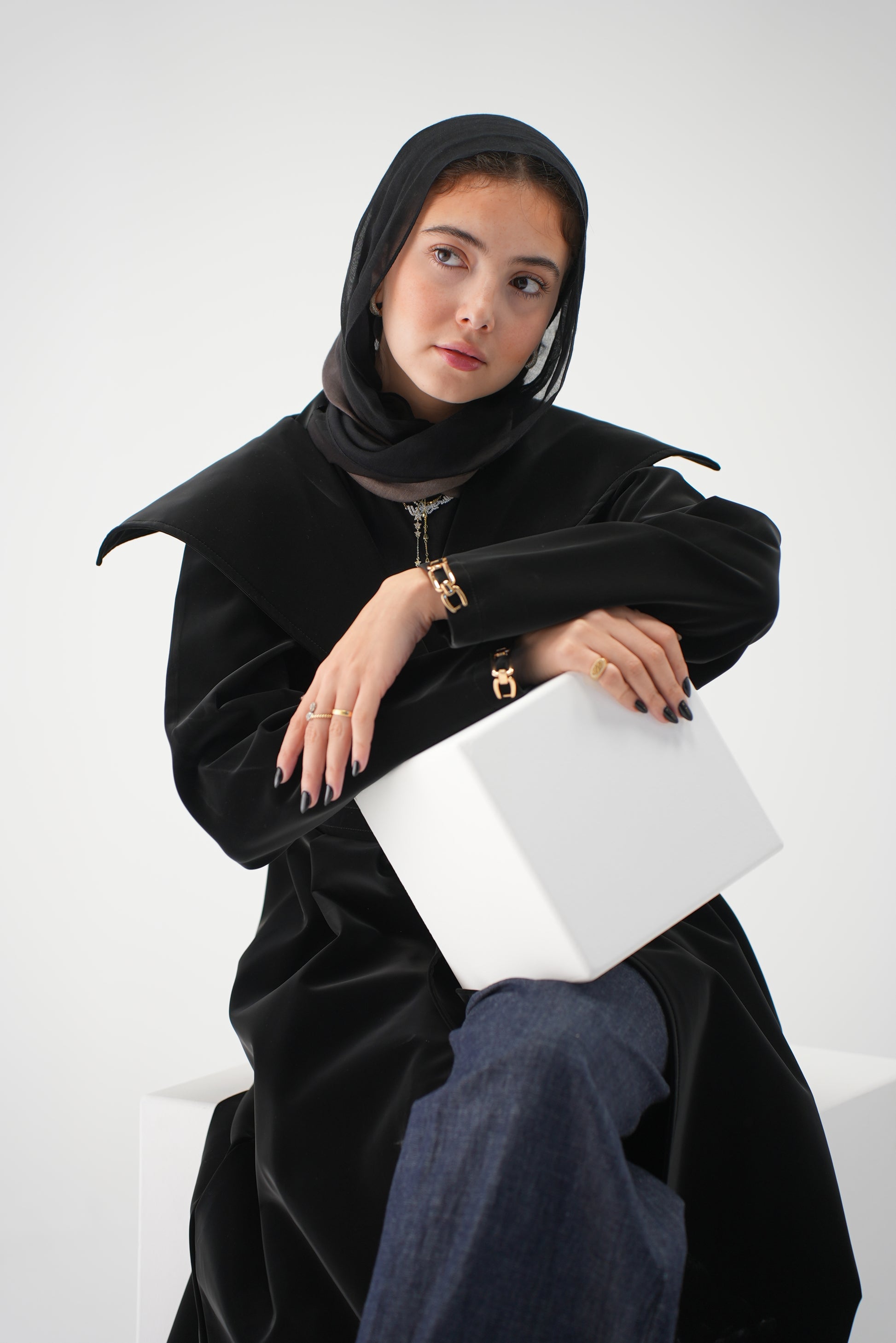 The Statement Coat - black