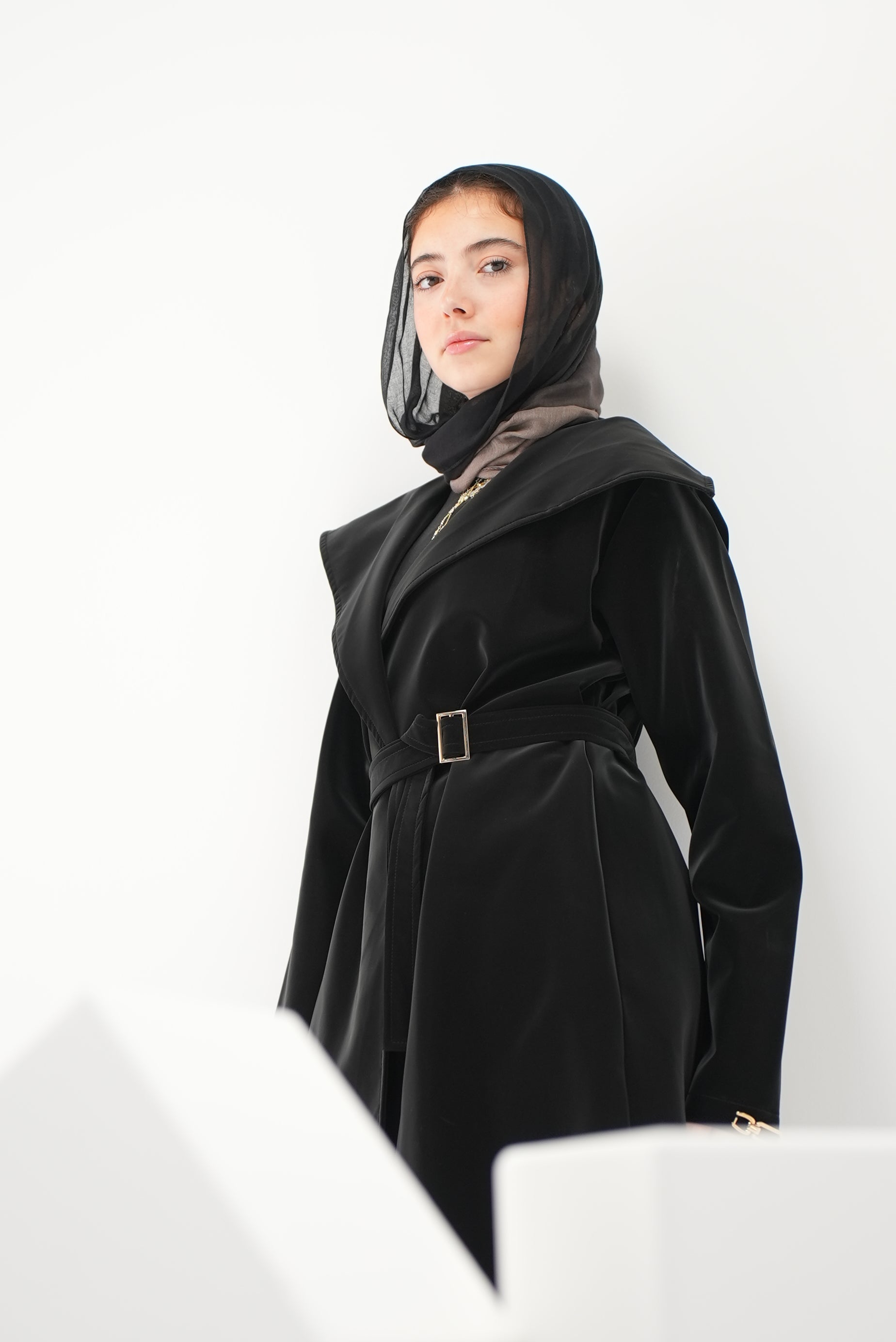 The Statement Coat - black