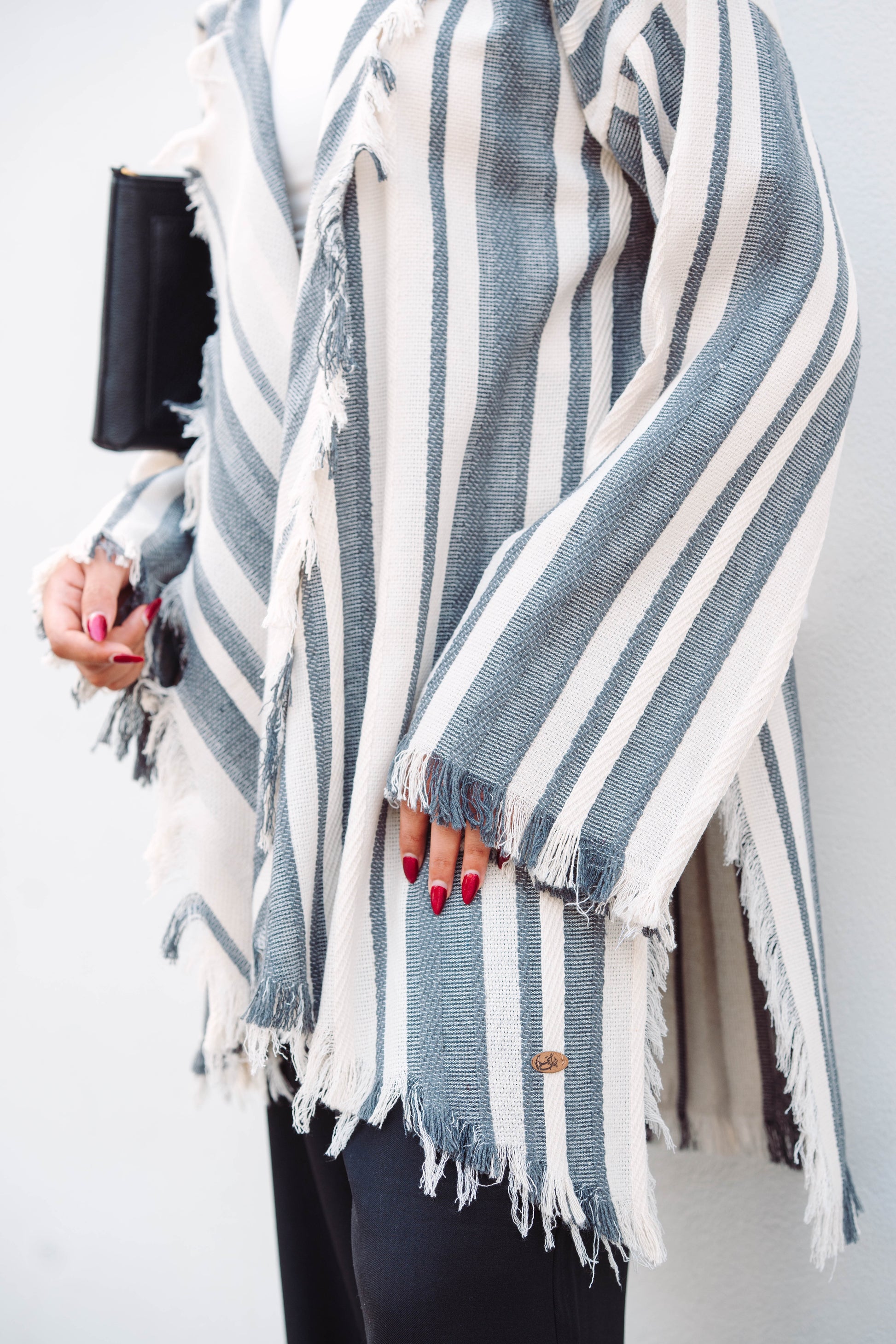 Flowy Breeze Cardigan - Shades Grey