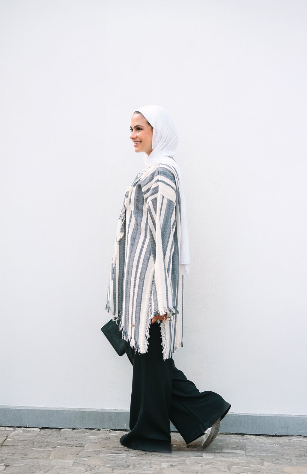 Flowy Breeze Cardigan - Shades Grey