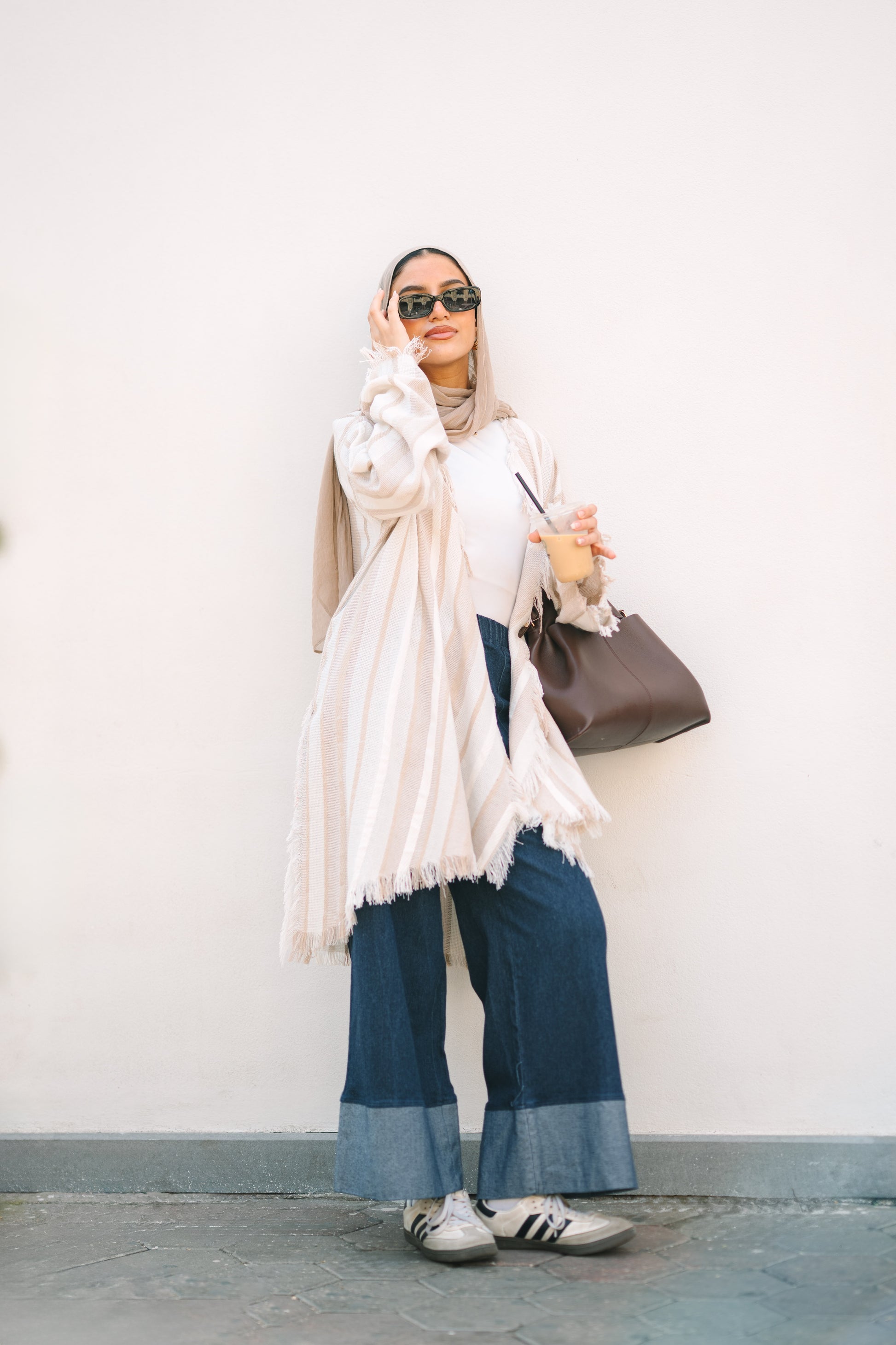 Flowy Breeze Cardigan - Shades Vanilla