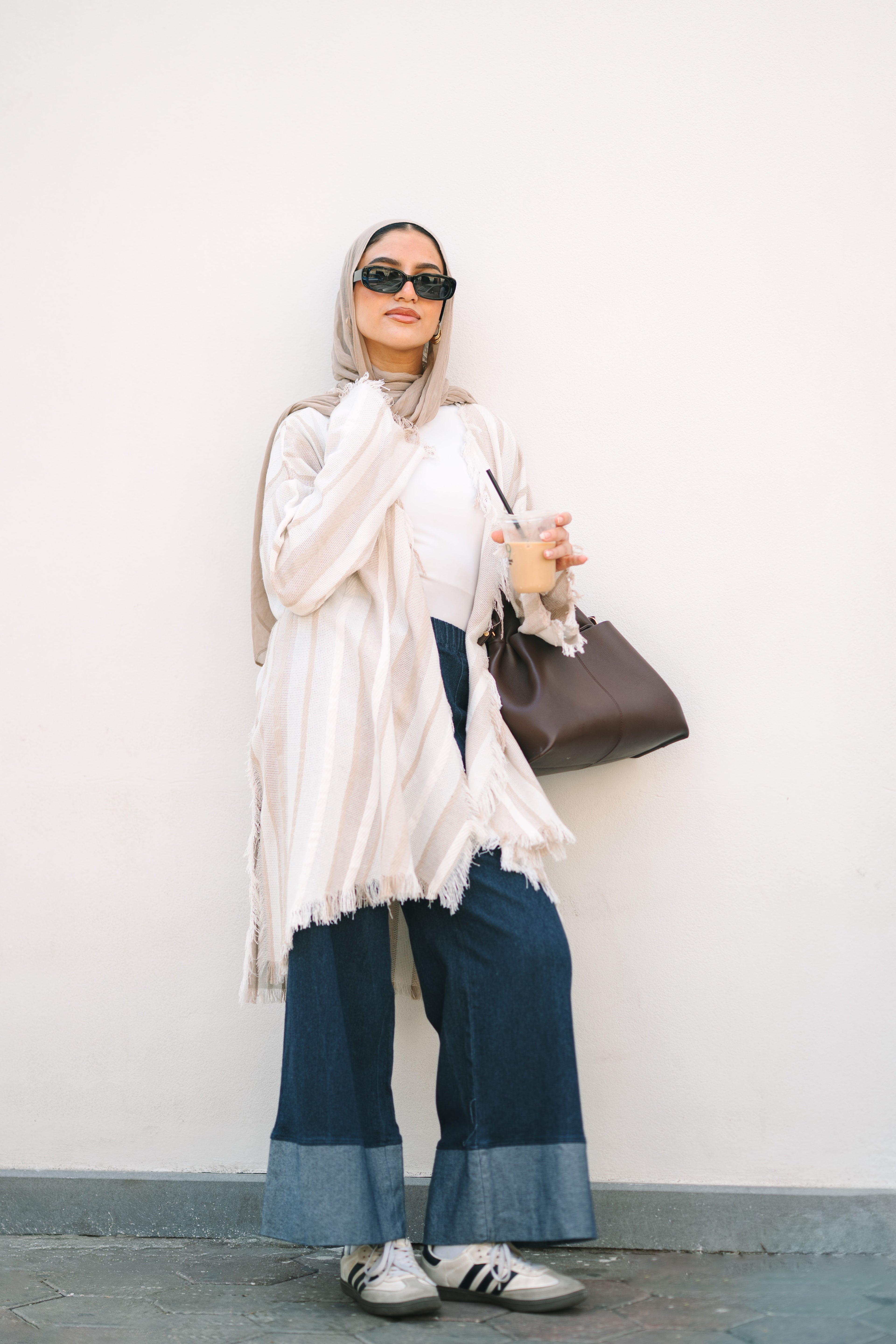 Flowy Breeze Cardigan - Shades Vanilla