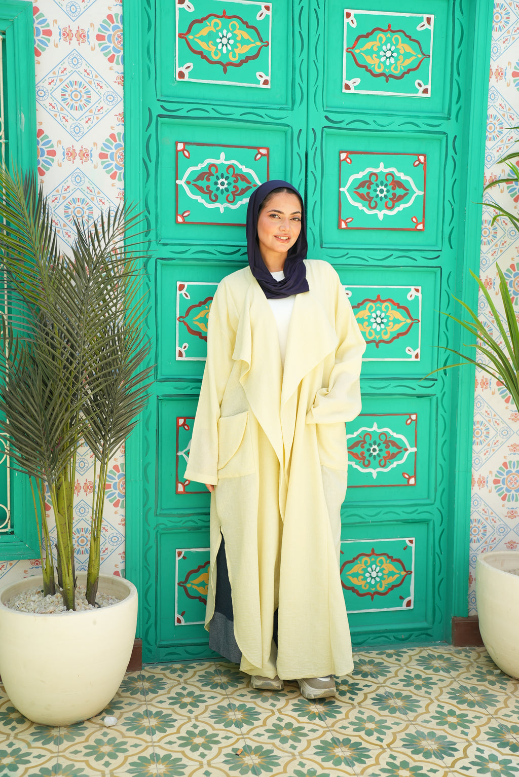 Lemon Breeze Kimono