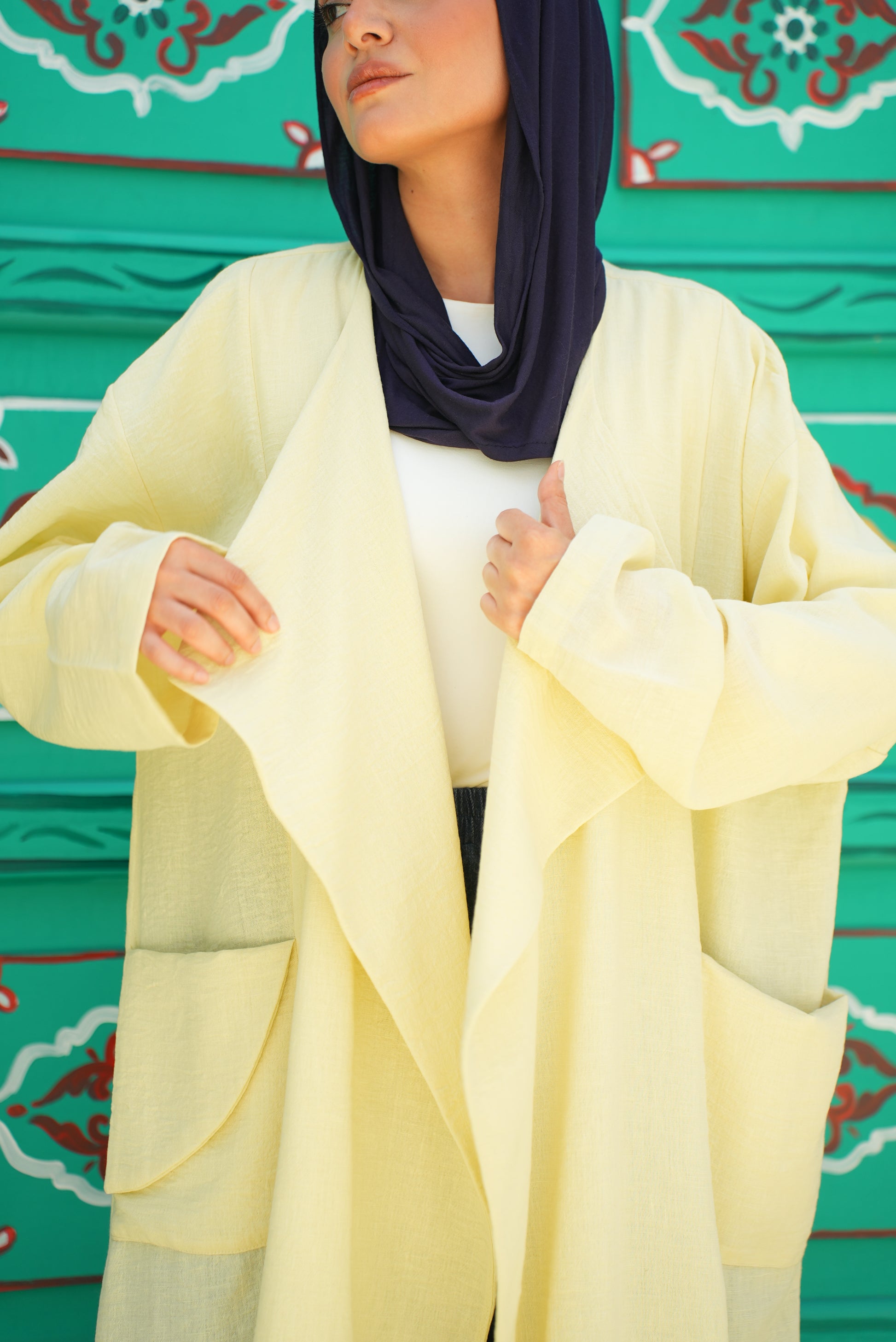 Lemon Breeze Kimono