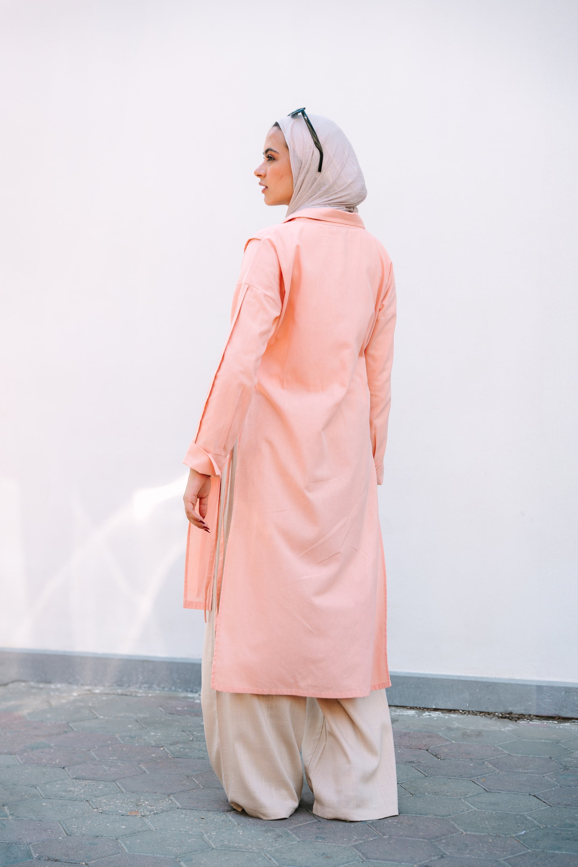Stripes Shirt - Peach
