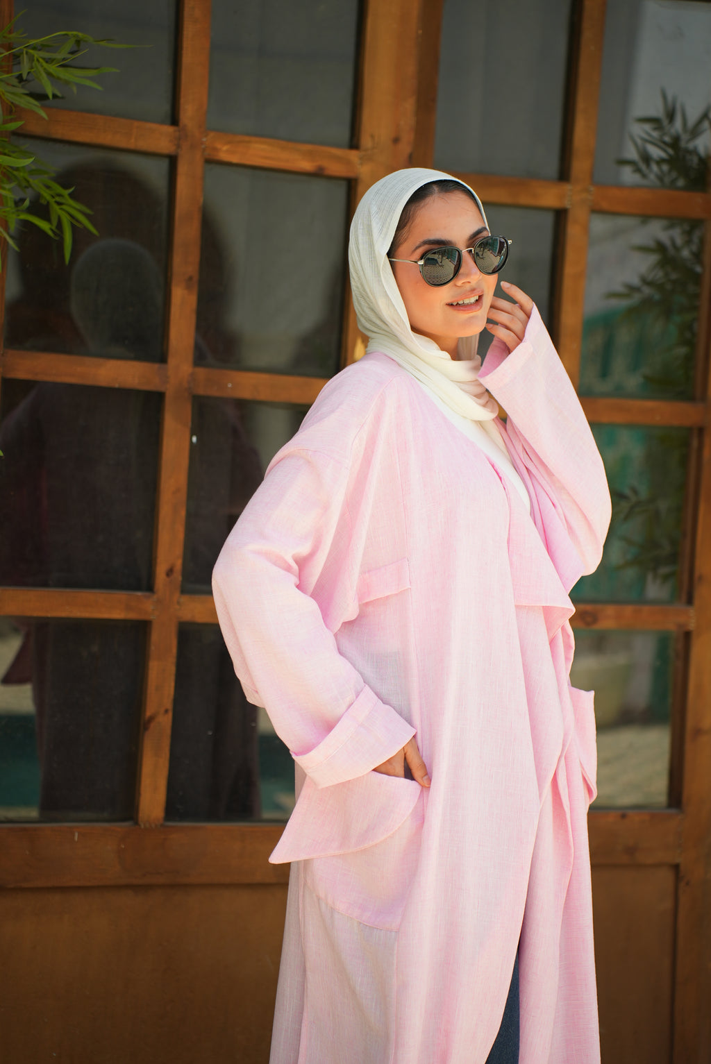 Pink Breeze Kimono