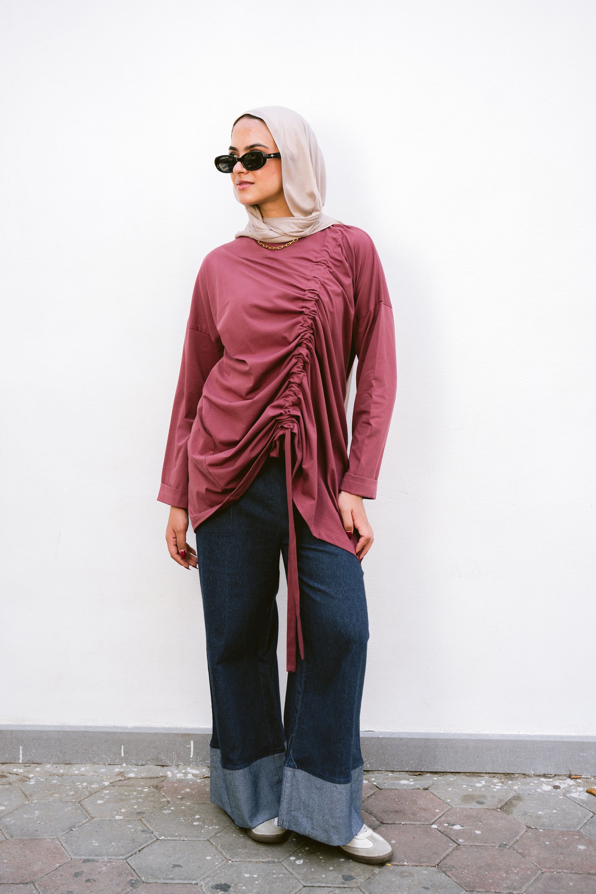 Aura Shirt - Raspberry
