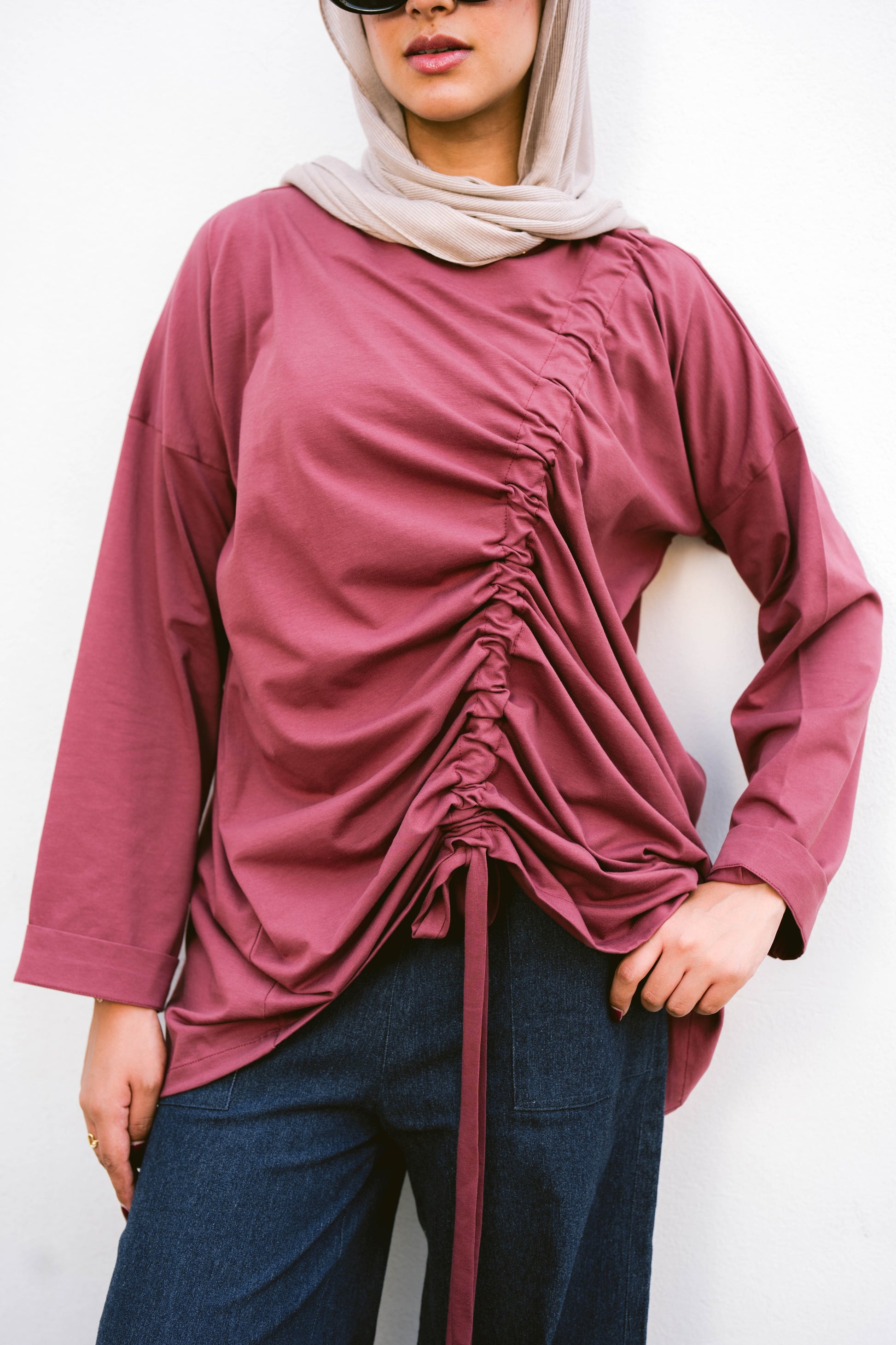 Aura Shirt - Raspberry
