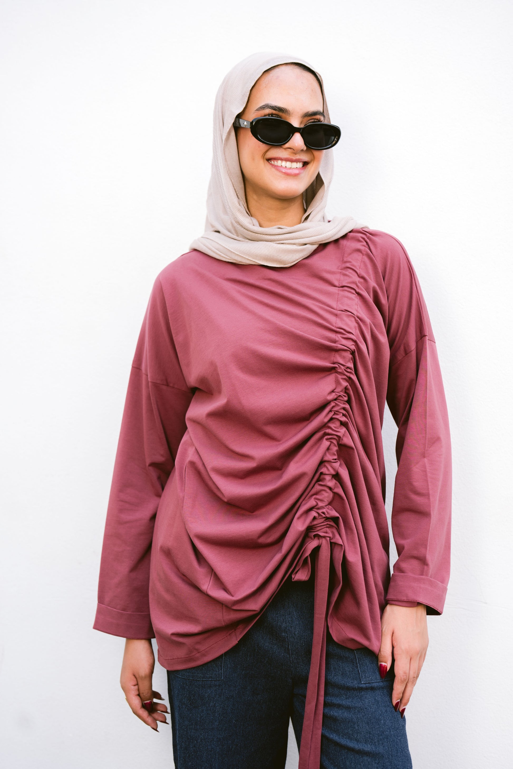 Aura Shirt - Raspberry