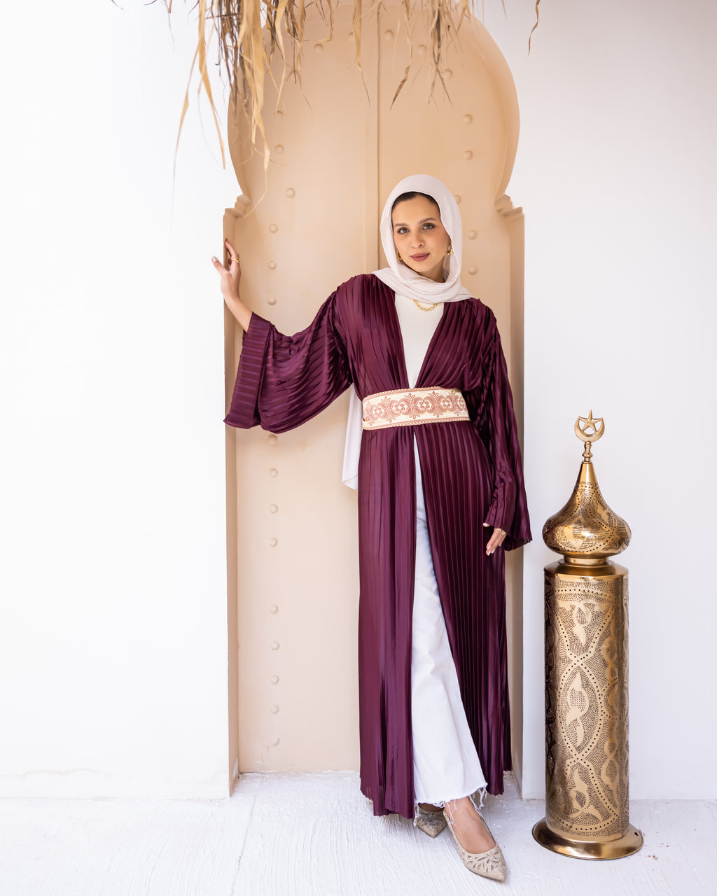 Ruby Radiance Kaftan