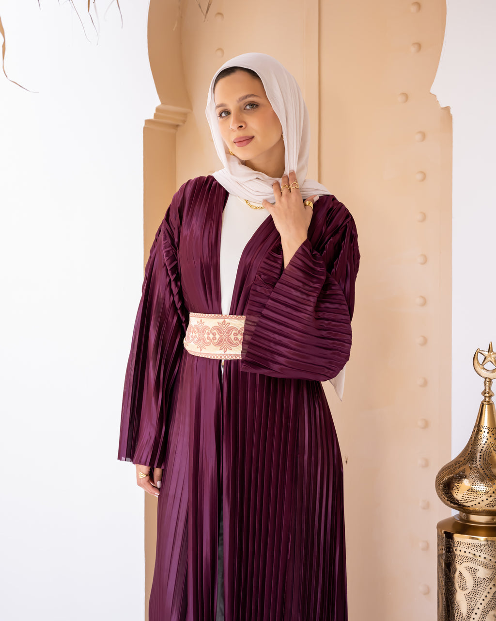 Ruby Radiance Kaftan