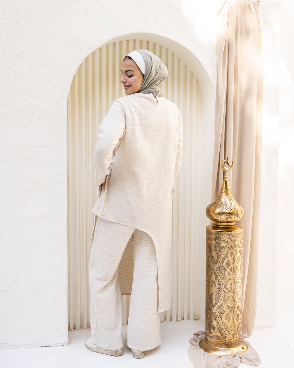 Sandstone Elegance Pant