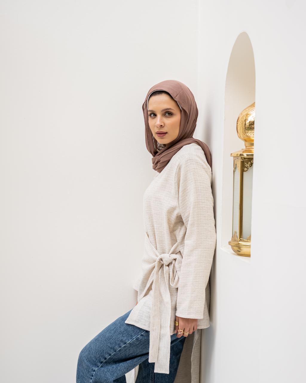 Sandstone Elegance Top
