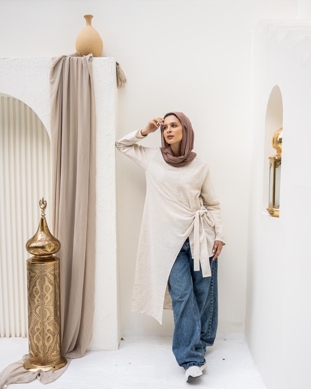 Sandstone Elegance Top