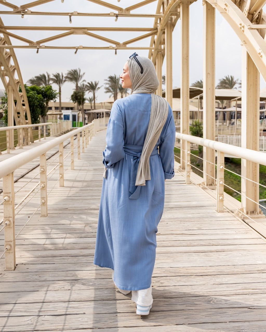 Wrap Dress Blue